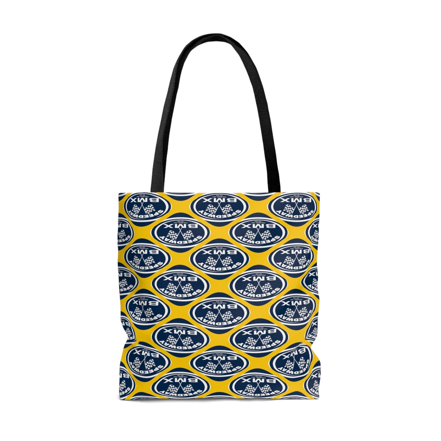 Toledo Speedway BMX Tote Bag U of M Colors