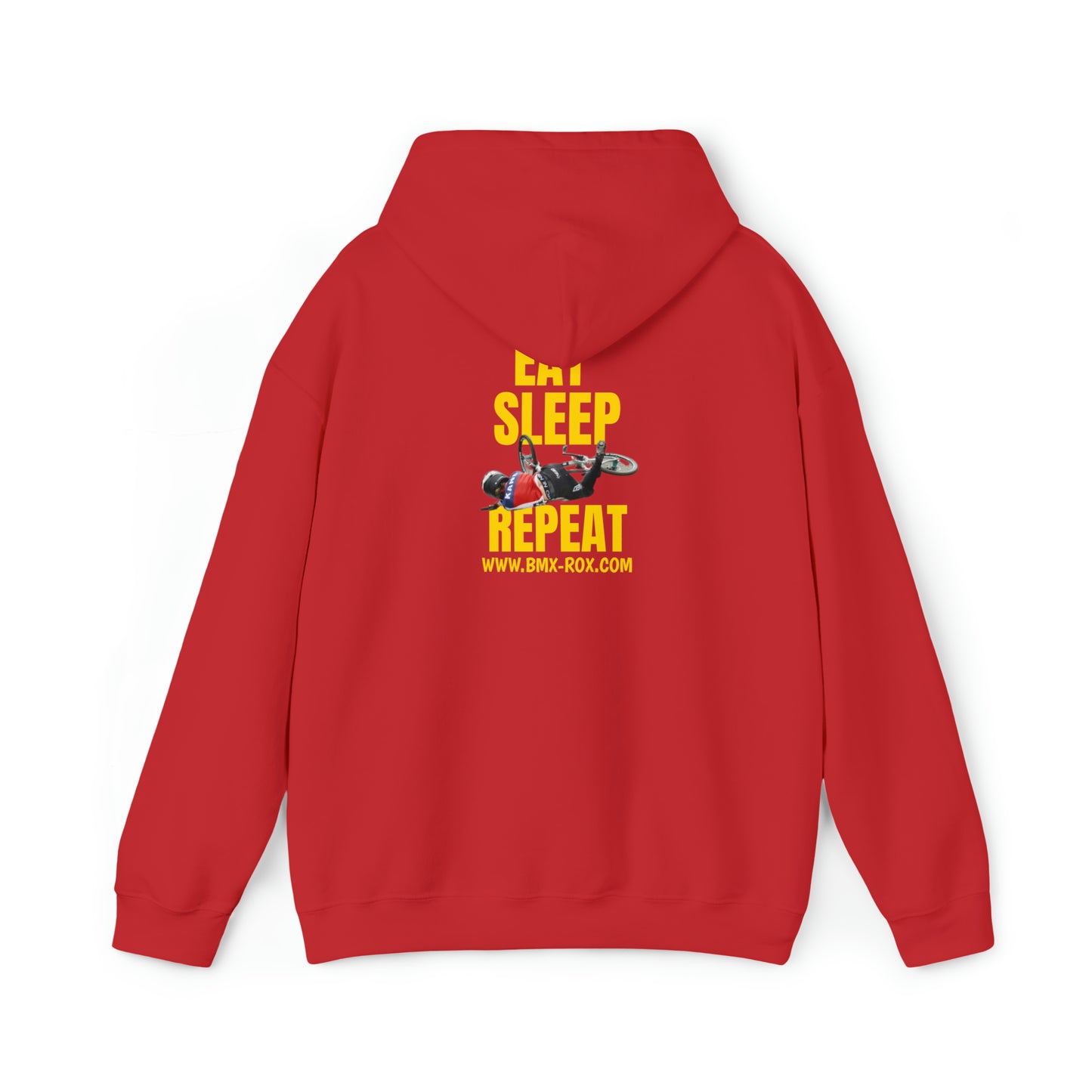 Carly Kane, Unisex Heavy Blend™ Hoodie, Eat, Sleep, Race, Repeat.
