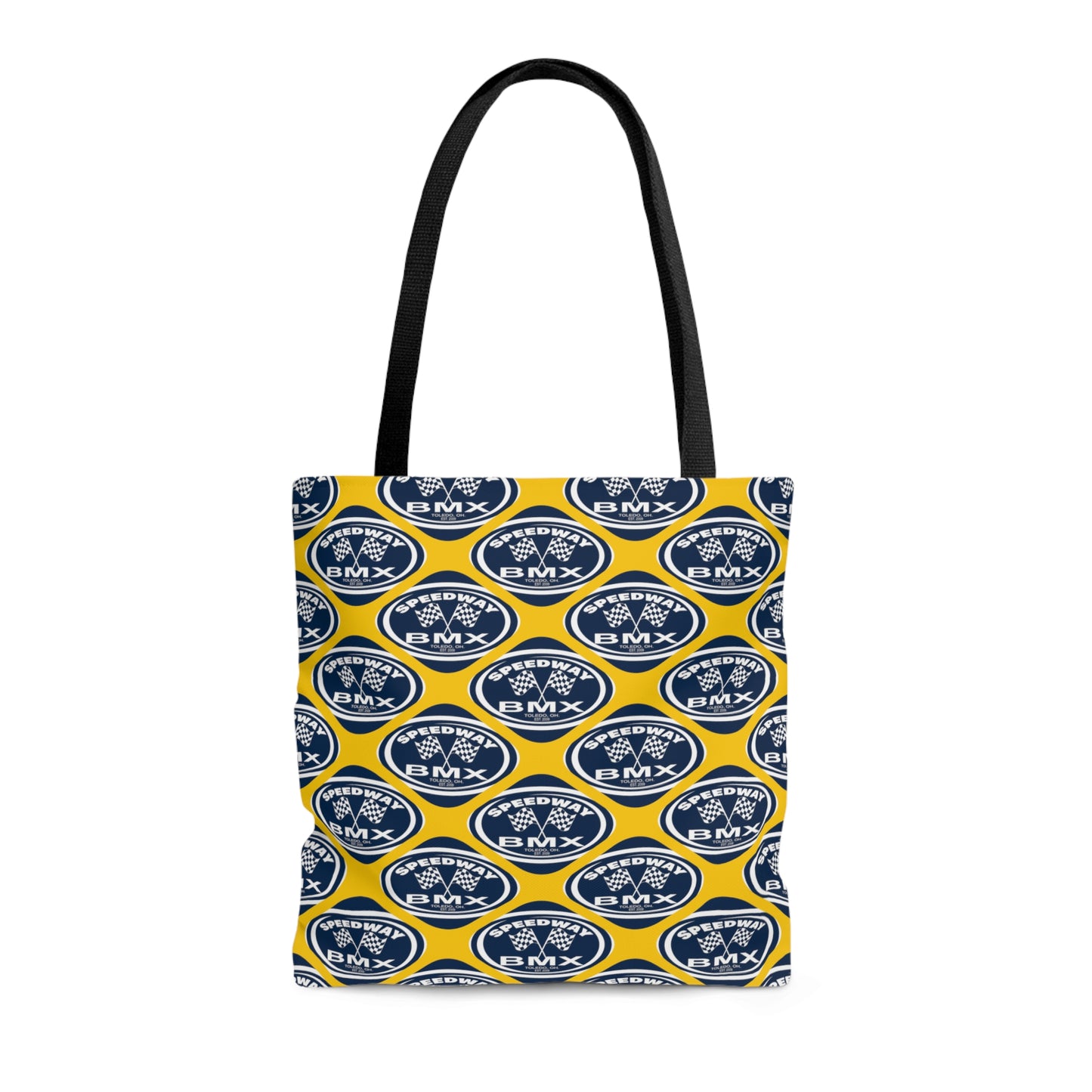 Toledo Speedway BMX Tote Bag U of M Colors