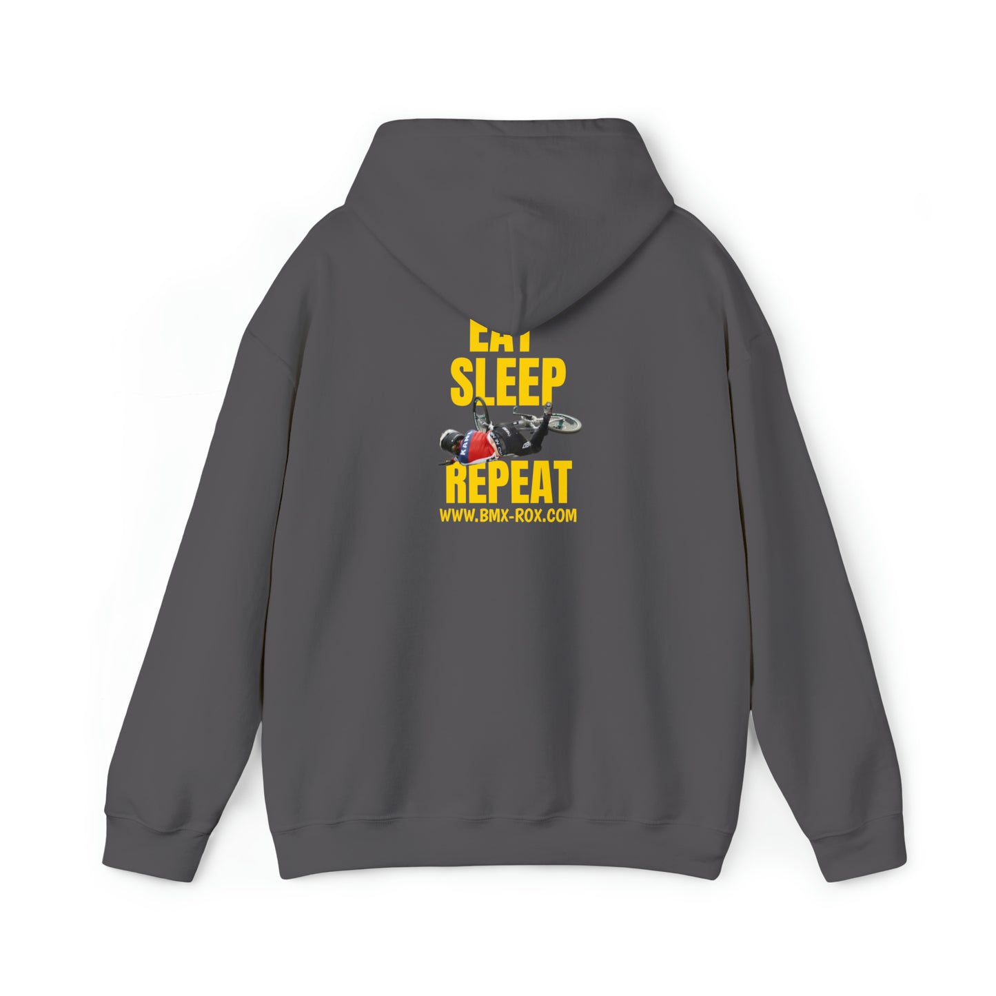 Carly Kane, Unisex Heavy Blend™ Hoodie, Eat, Sleep, Race, Repeat.