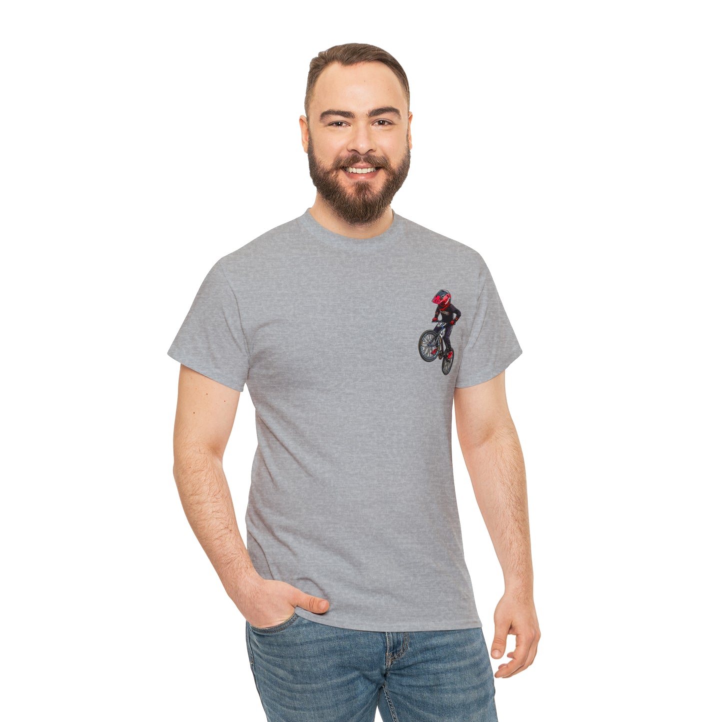 Unisex Heavy Cotton Tee Hot Rod Hank