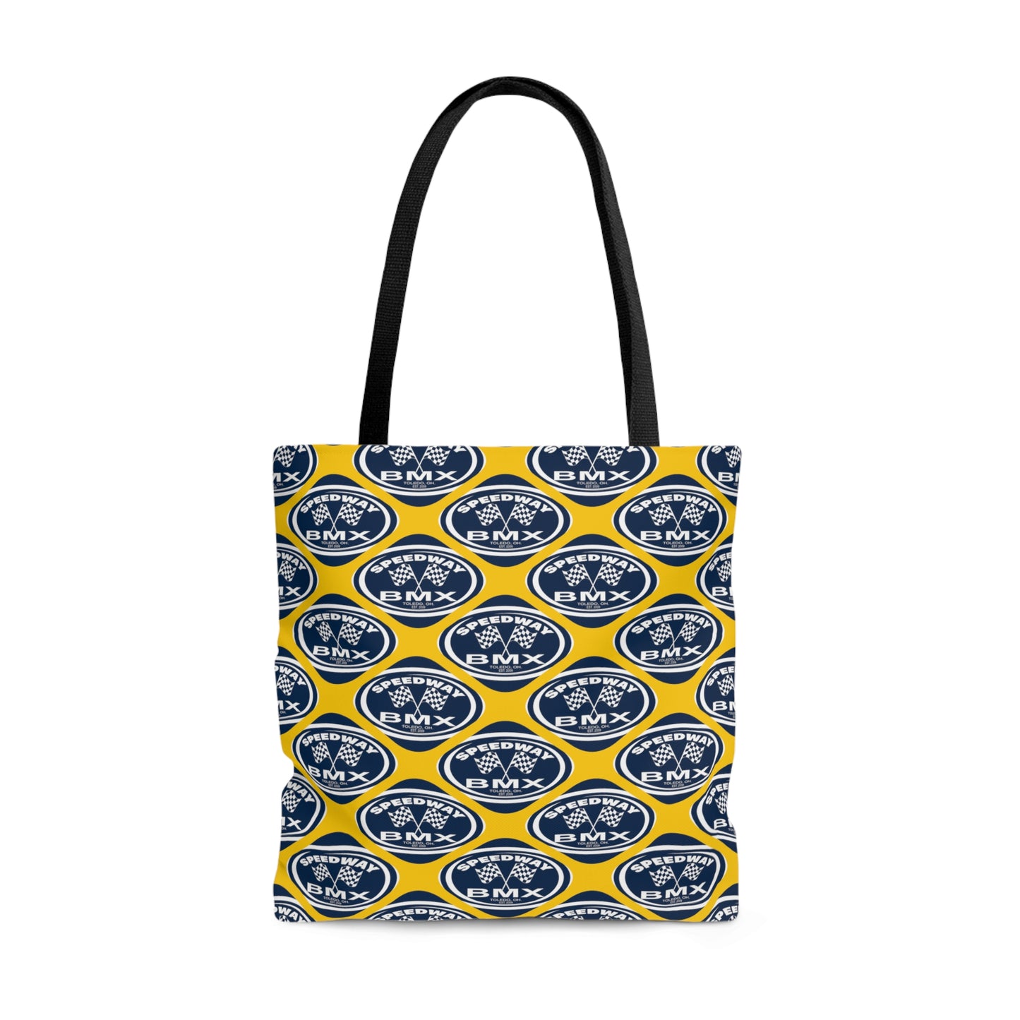 Toledo Speedway BMX Tote Bag U of M Colors