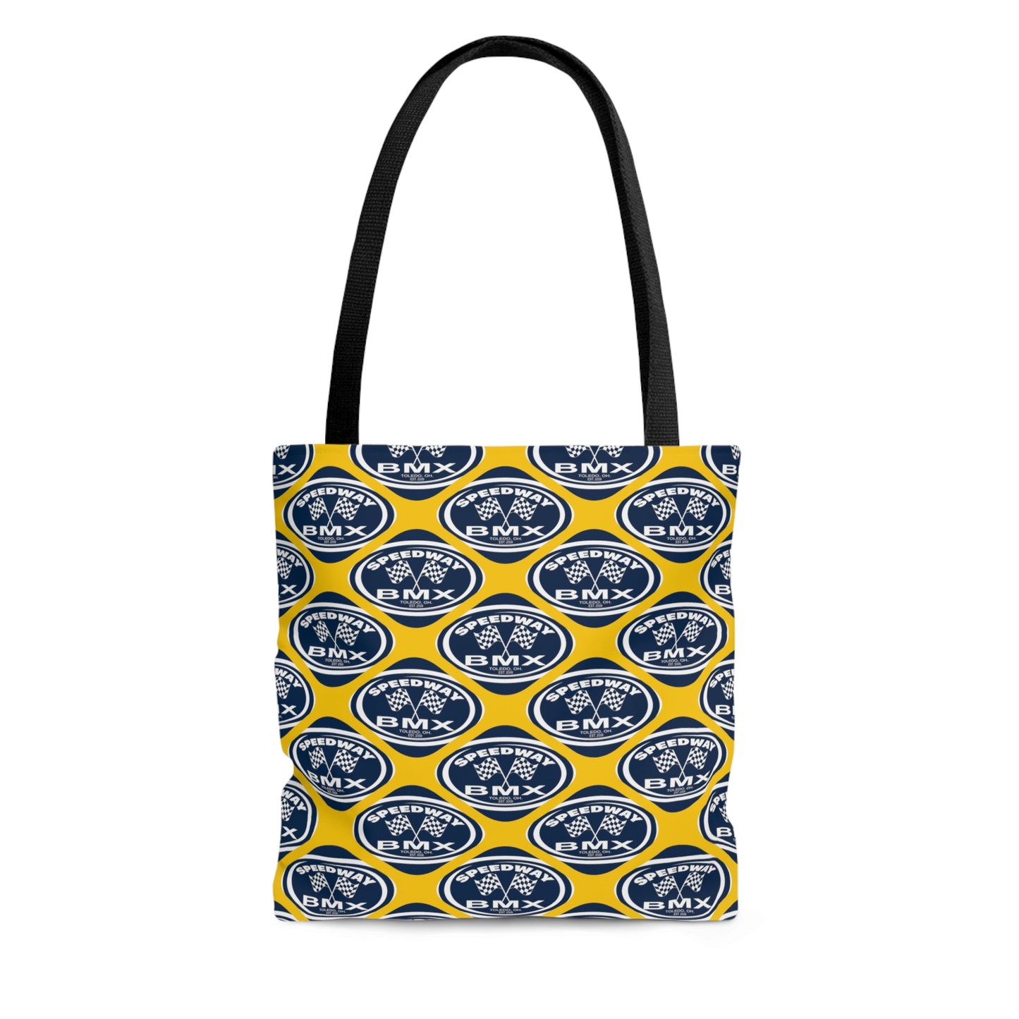 Toledo Speedway BMX Tote Bag U of M Colors