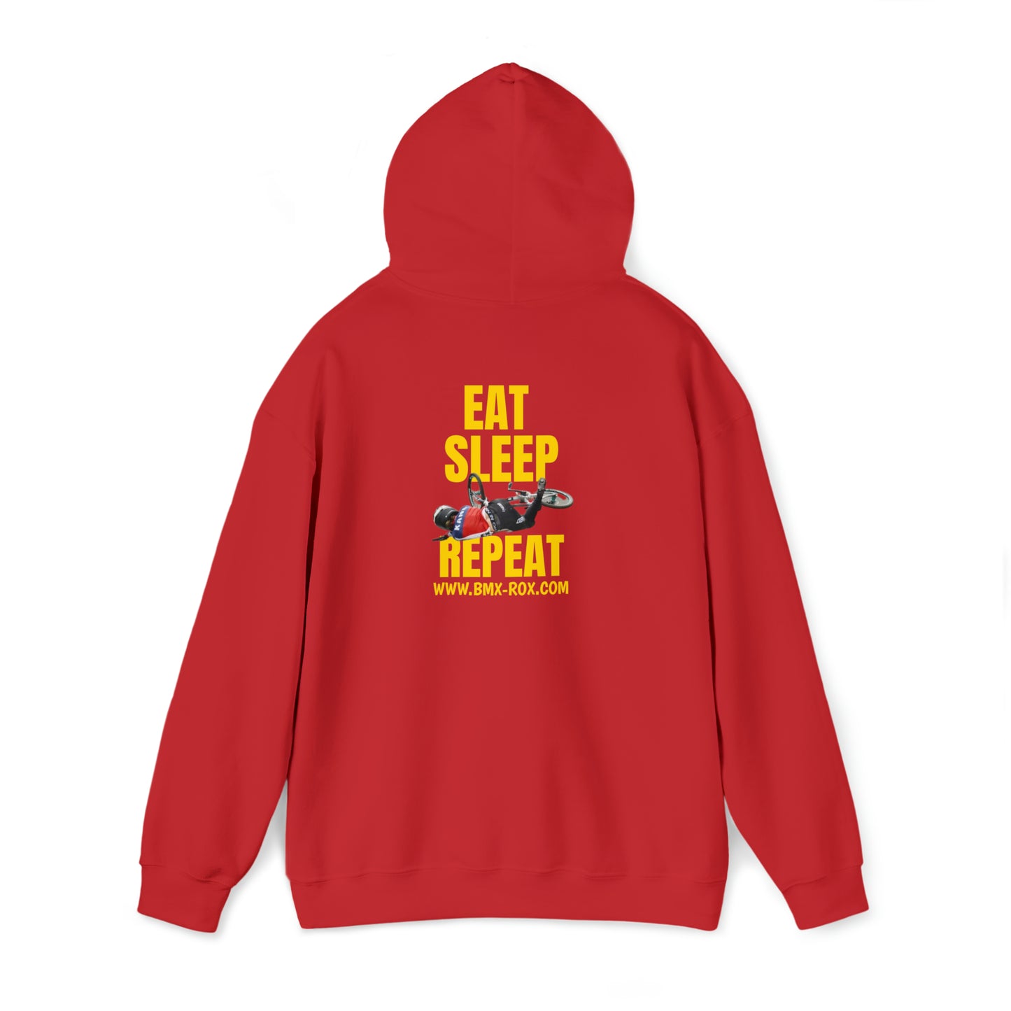 Carly Kane, Unisex Heavy Blend™ Hoodie, Eat, Sleep, Race, Repeat.