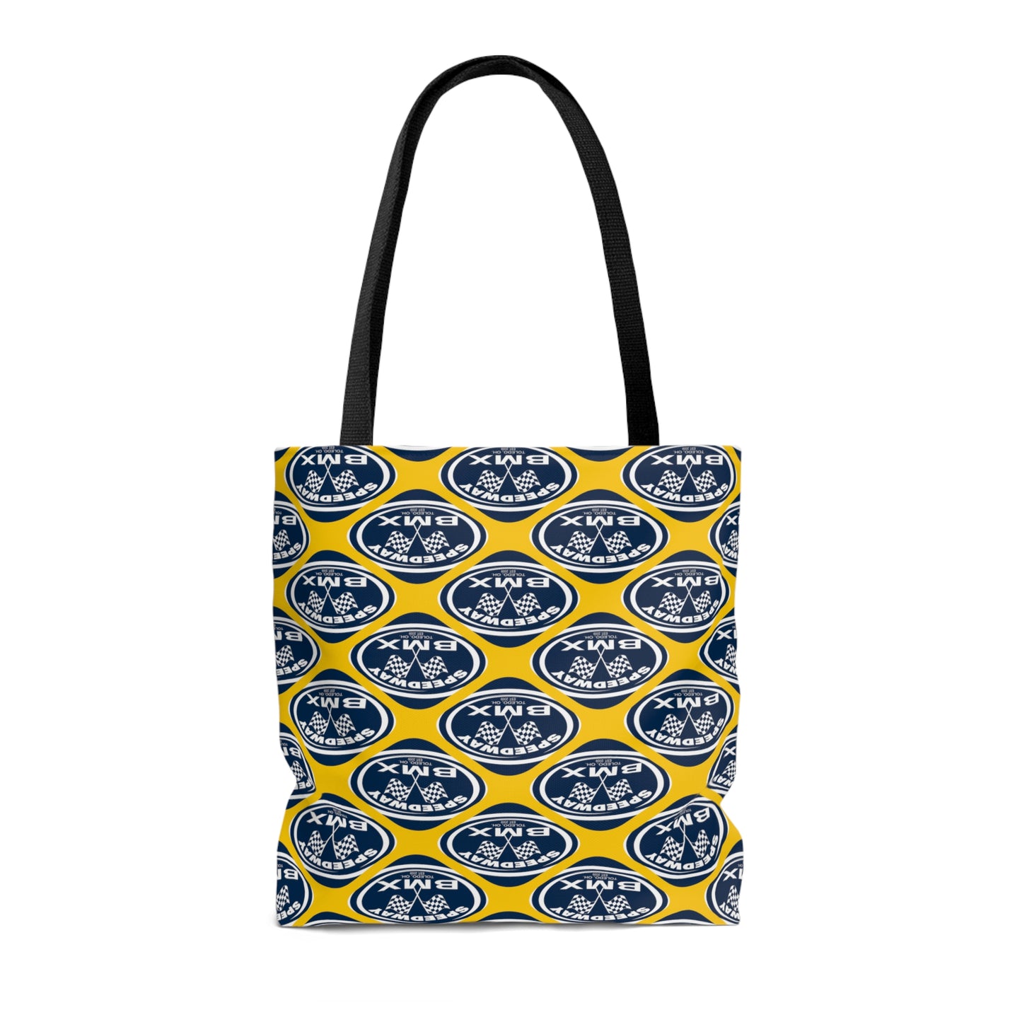Toledo Speedway BMX Tote Bag U of M Colors