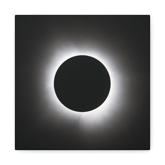 Corona of the Eclipse on Canvas