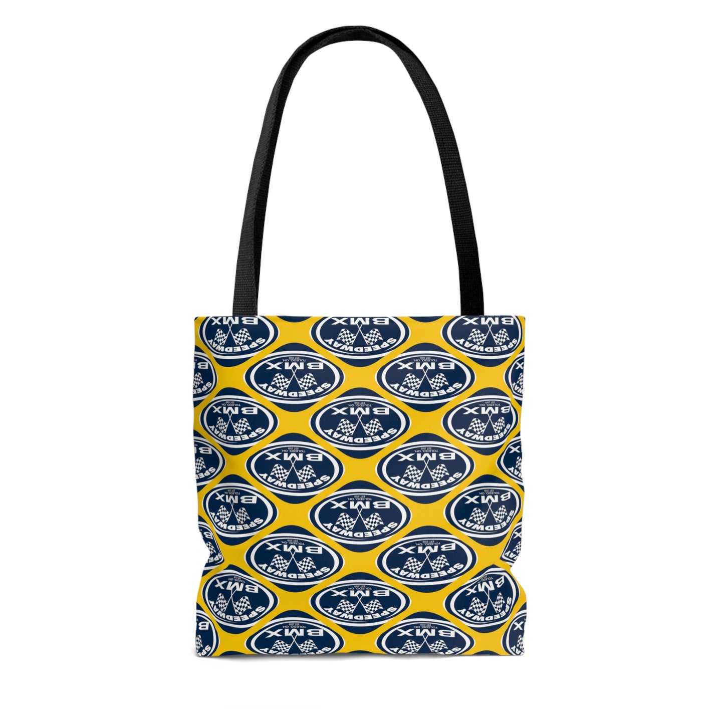 Toledo Speedway BMX Tote Bag U of M Colors