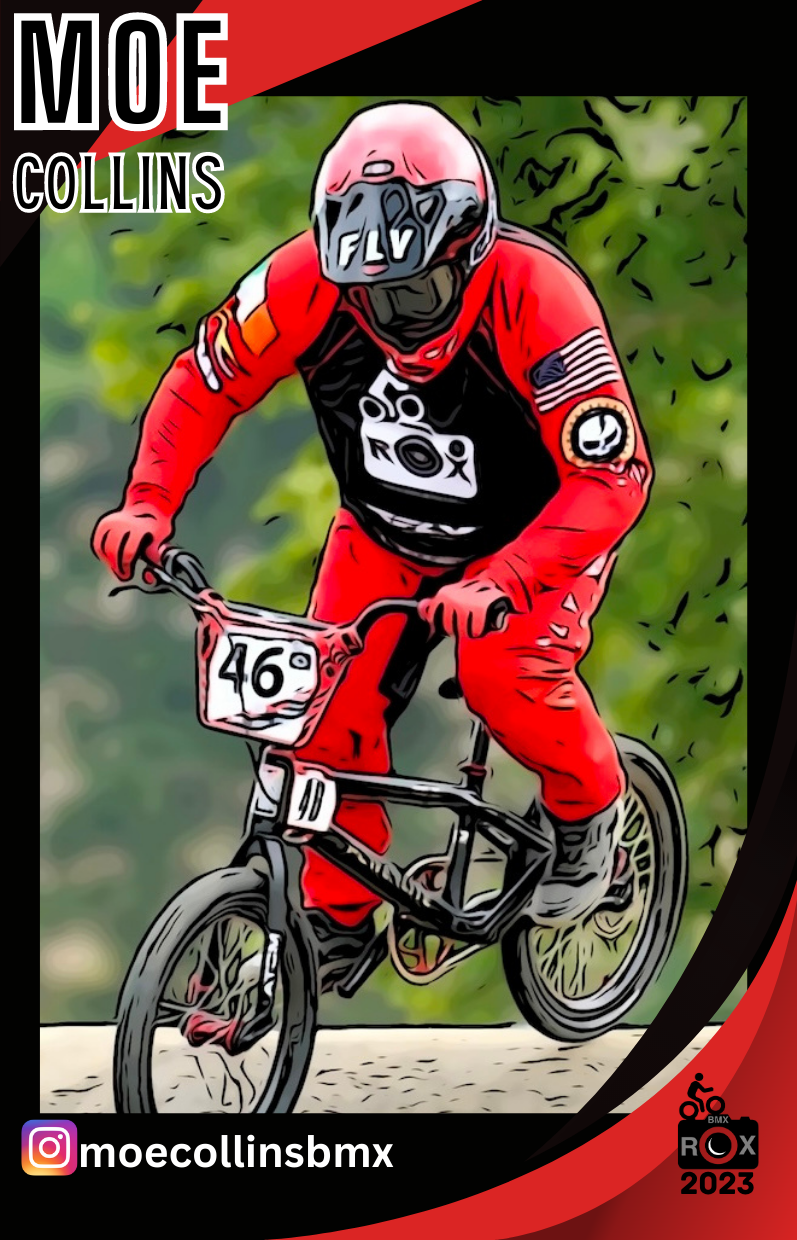 BMX ROX Trading Keychain/Bag Tag