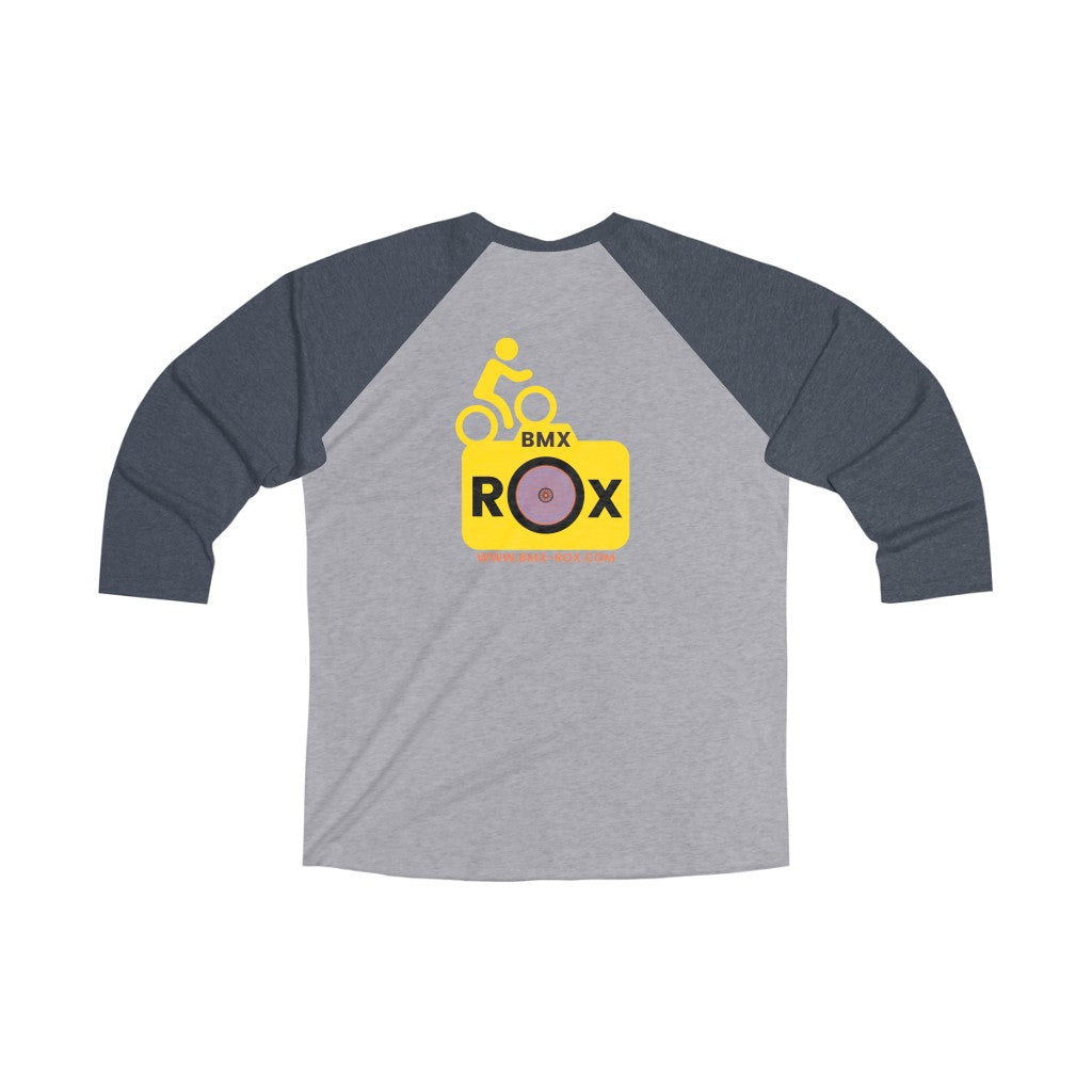 Unisex Tri-Blend 3/4 Raglan Tee