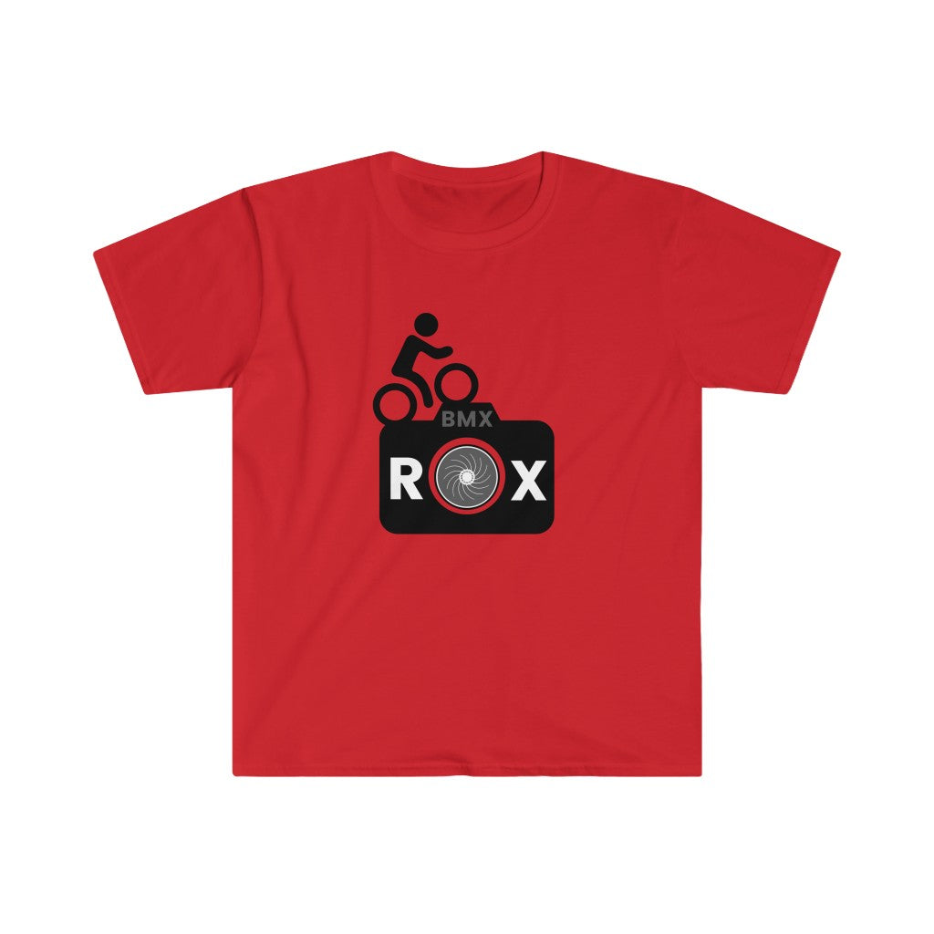 Unisex Softstyle T-Shirt - BMX ROX Logo