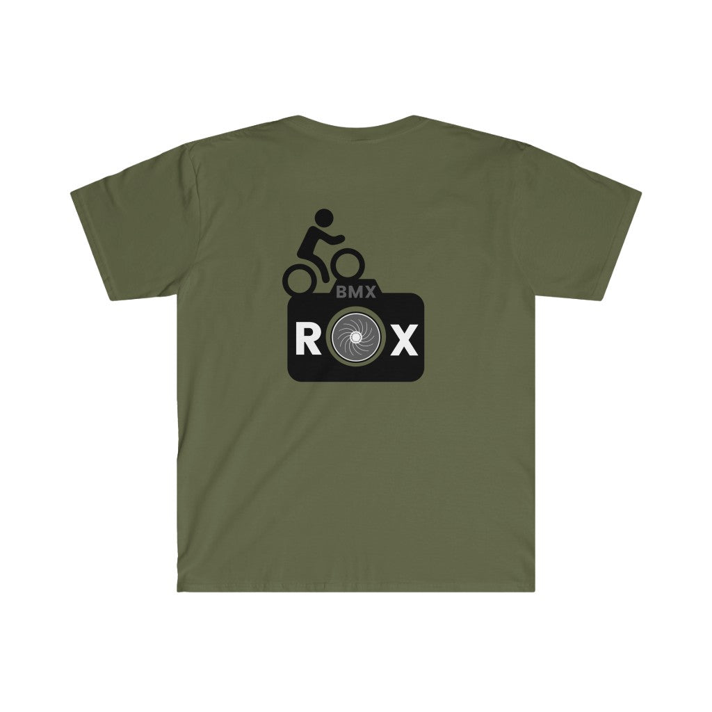 Unisex Softstyle T-Shirt - BMX ROX Logo