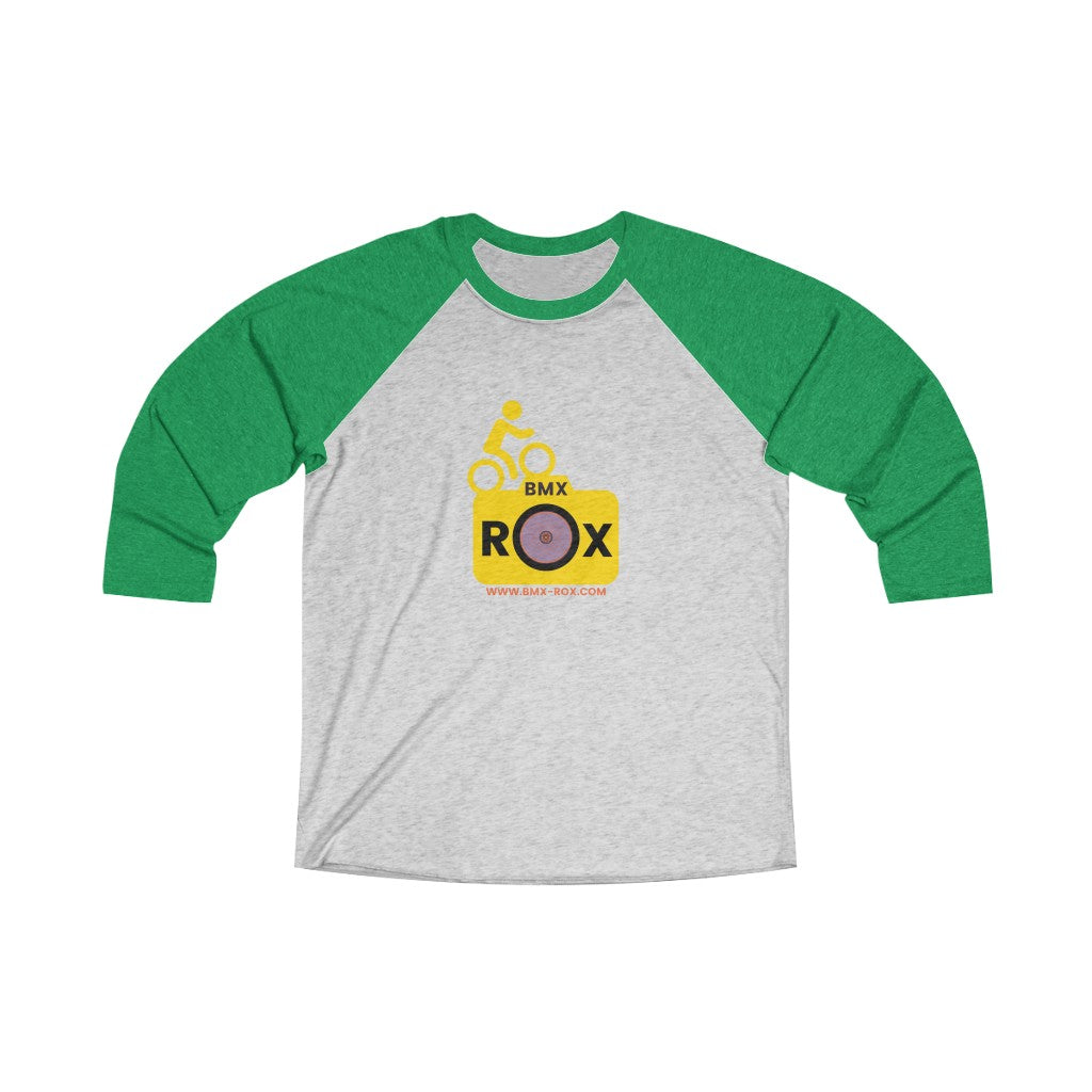 Unisex Tri-Blend 3/4 Raglan Tee