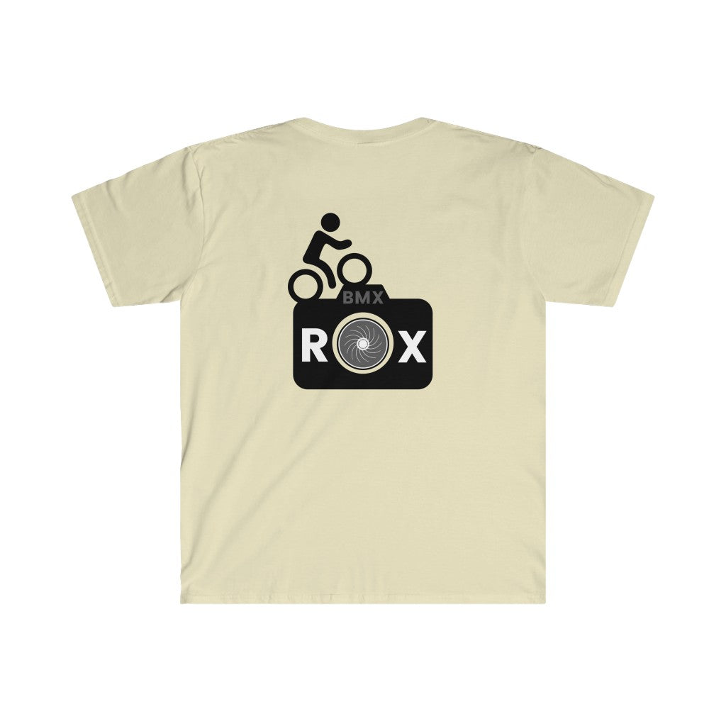 Unisex Softstyle T-Shirt - BMX ROX Logo