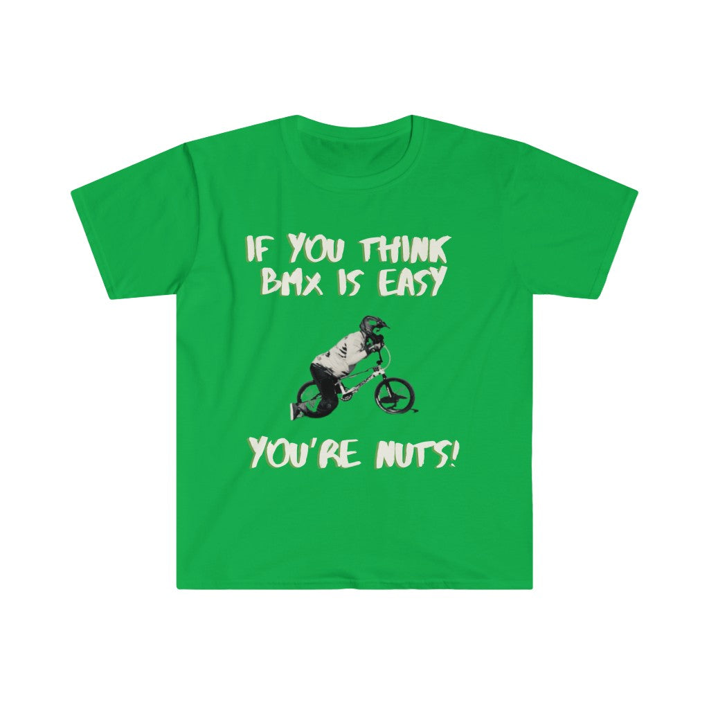 Unisex Softstyle T-Shirt - BMX ROX Carnage Collection, Nuts