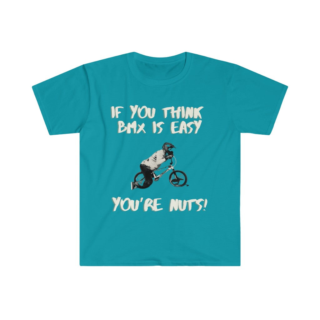 Unisex Softstyle T-Shirt - BMX ROX Carnage Collection, Nuts