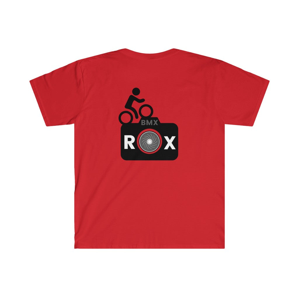 Unisex Softstyle T-Shirt - BMX ROX Logo