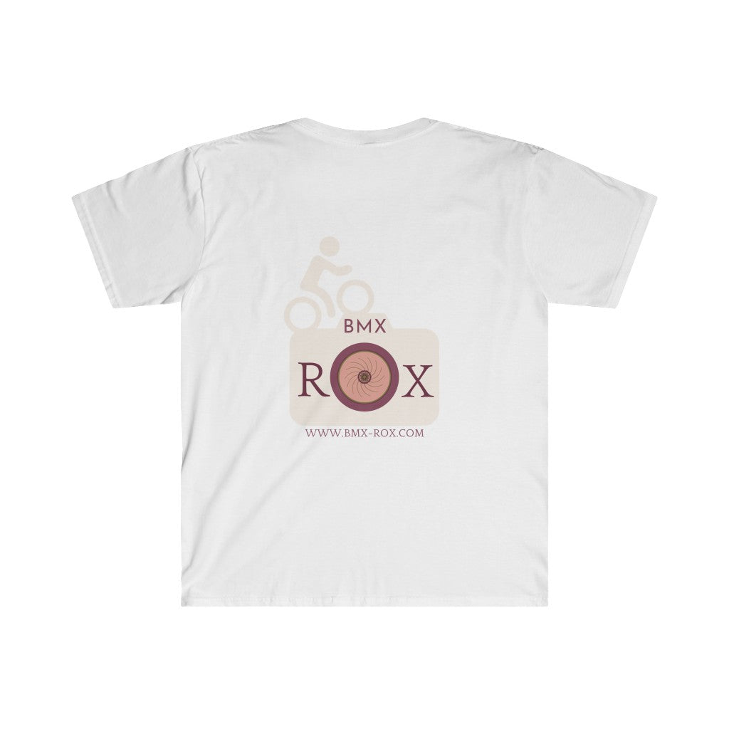 Unisex Softstyle T-Shirt - BMX ROX Logo