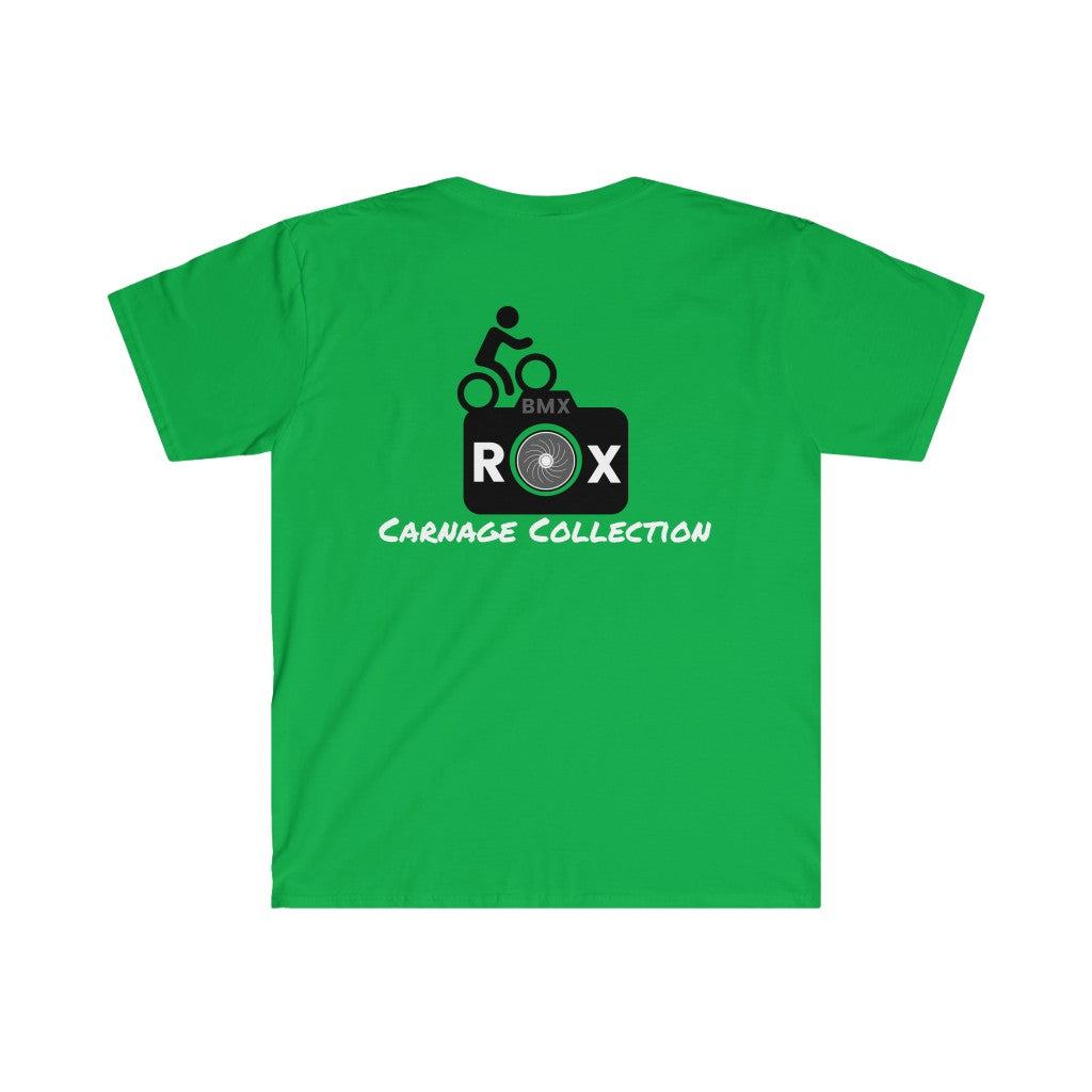 Unisex Softstyle T-Shirt - BMX ROX Carnage Collection, Nuts