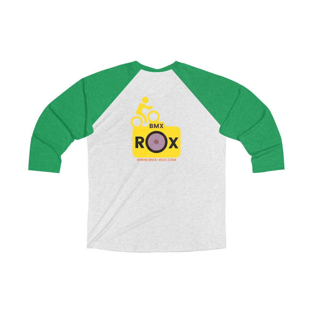 Unisex Tri-Blend 3/4 Raglan Tee