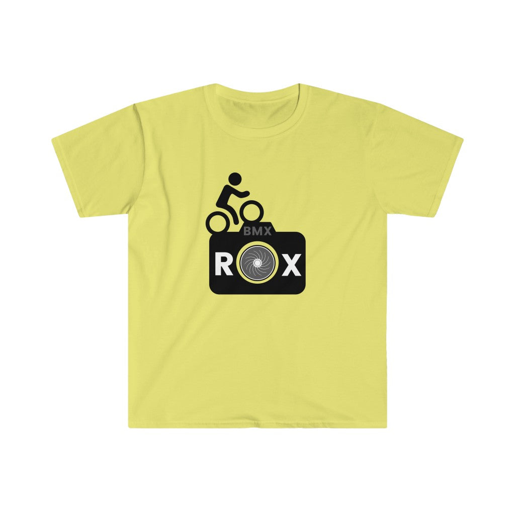 Unisex Softstyle T-Shirt - BMX ROX Logo