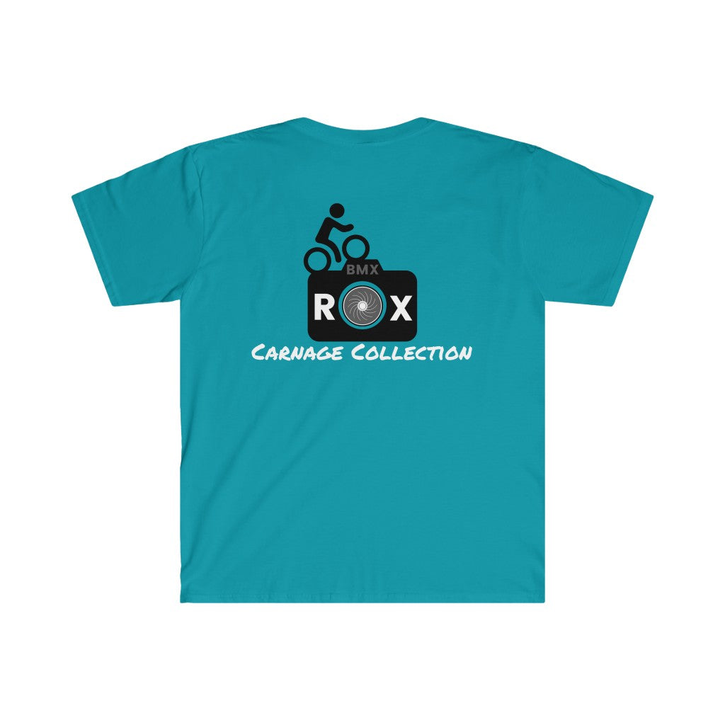 Unisex Softstyle T-Shirt - BMX ROX Carnage Collection, Nuts