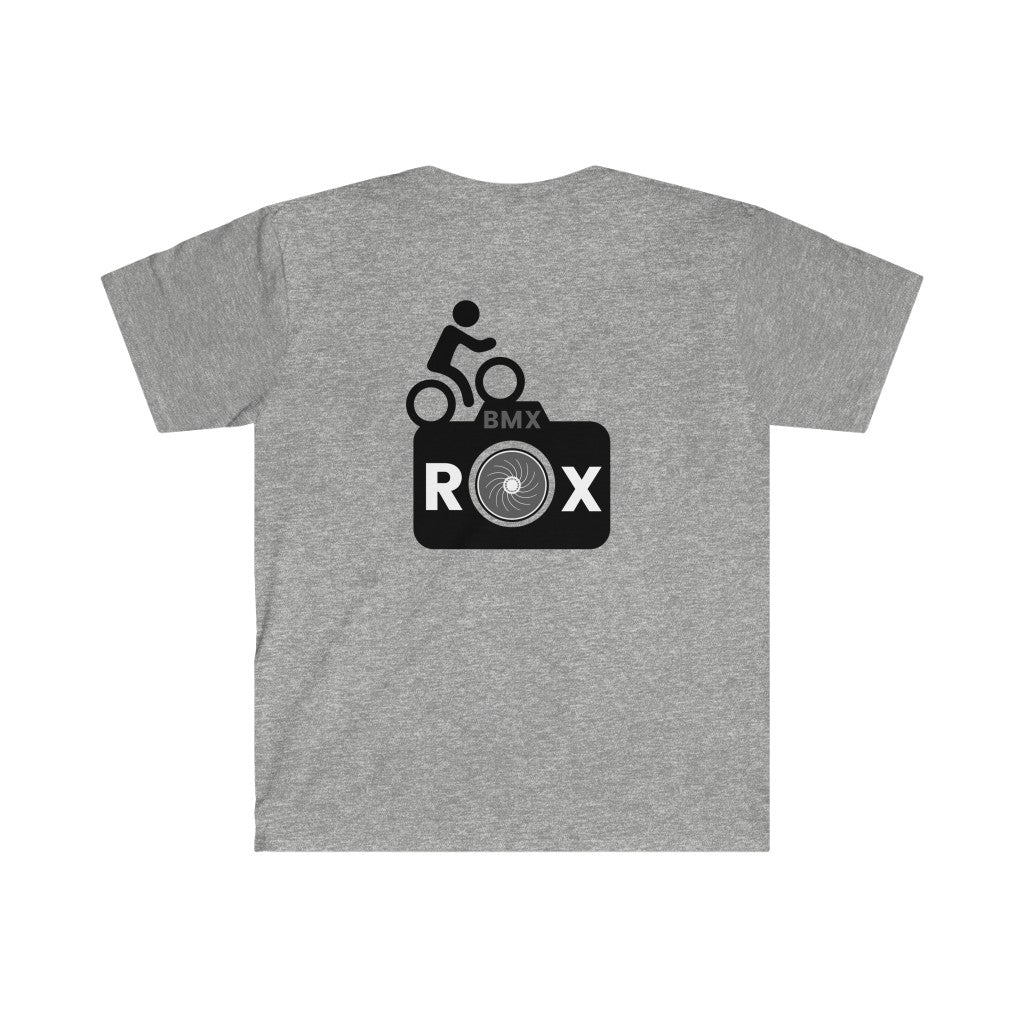 Unisex Softstyle T-Shirt - BMX ROX Logo