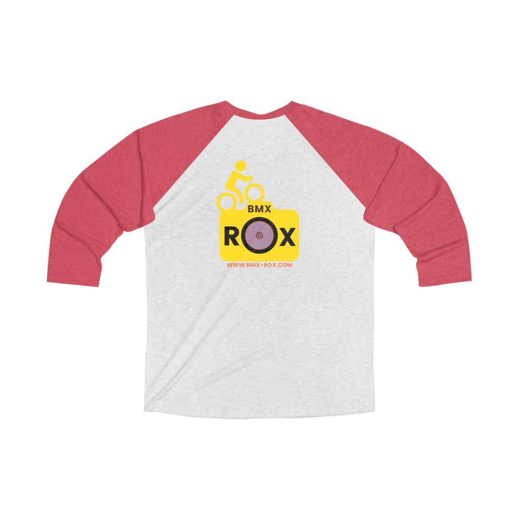 Unisex Tri-Blend 3/4 Raglan Tee