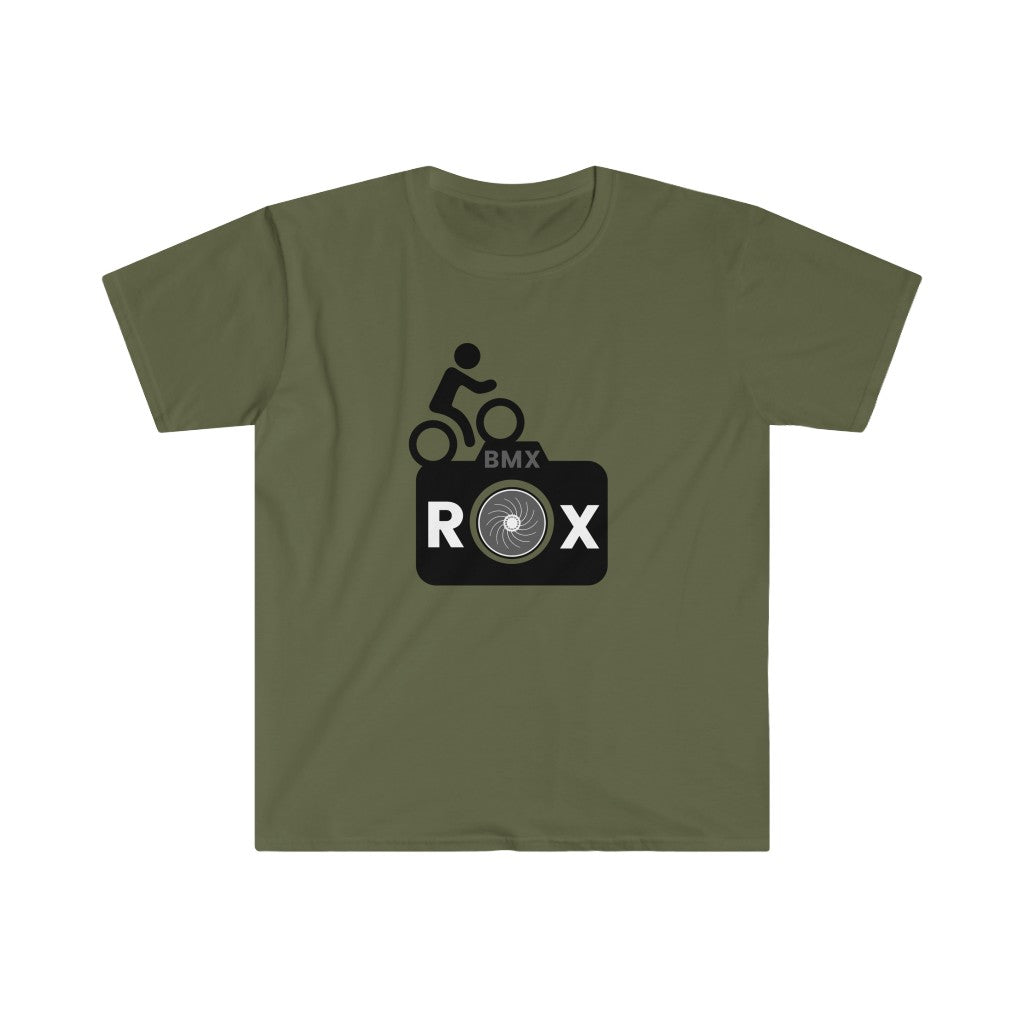 Unisex Softstyle T-Shirt - BMX ROX Logo