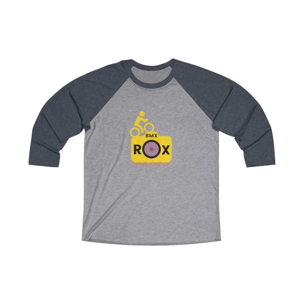Unisex Tri-Blend 3/4 Raglan Tee