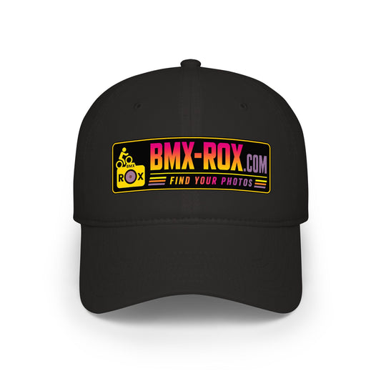 Copy of BMX-ROX Low Profile Baseball Cap — "Find Your Photos" Patch Hat