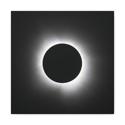 Corona of the Eclipse on Canvas