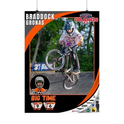 Wikid BMX Poster - BRADDOCK