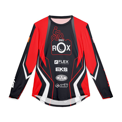 Copy of Copy of BMX Racing Long Sleeve Jersey — Rox Team Graphic UV Protection Shirt