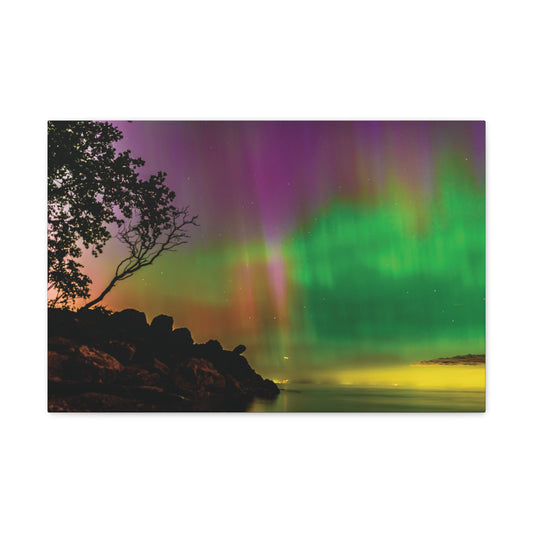 Ohio Northern Lights 2024 Canvas Gallery Wraps