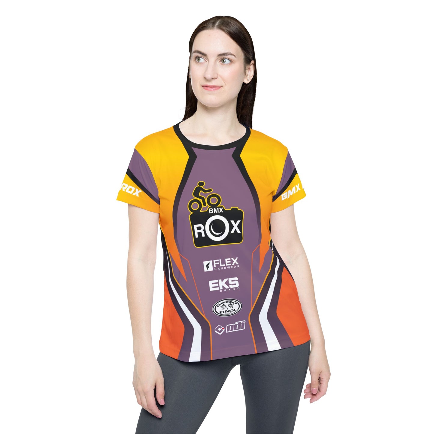 Copy of Women's BMX Racing Jersey – ROX Team Graphic Sports Shirt