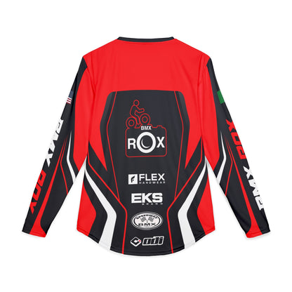 Copy of Copy of BMX Racing Long Sleeve Jersey — Rox Team Graphic UV Protection Shirt