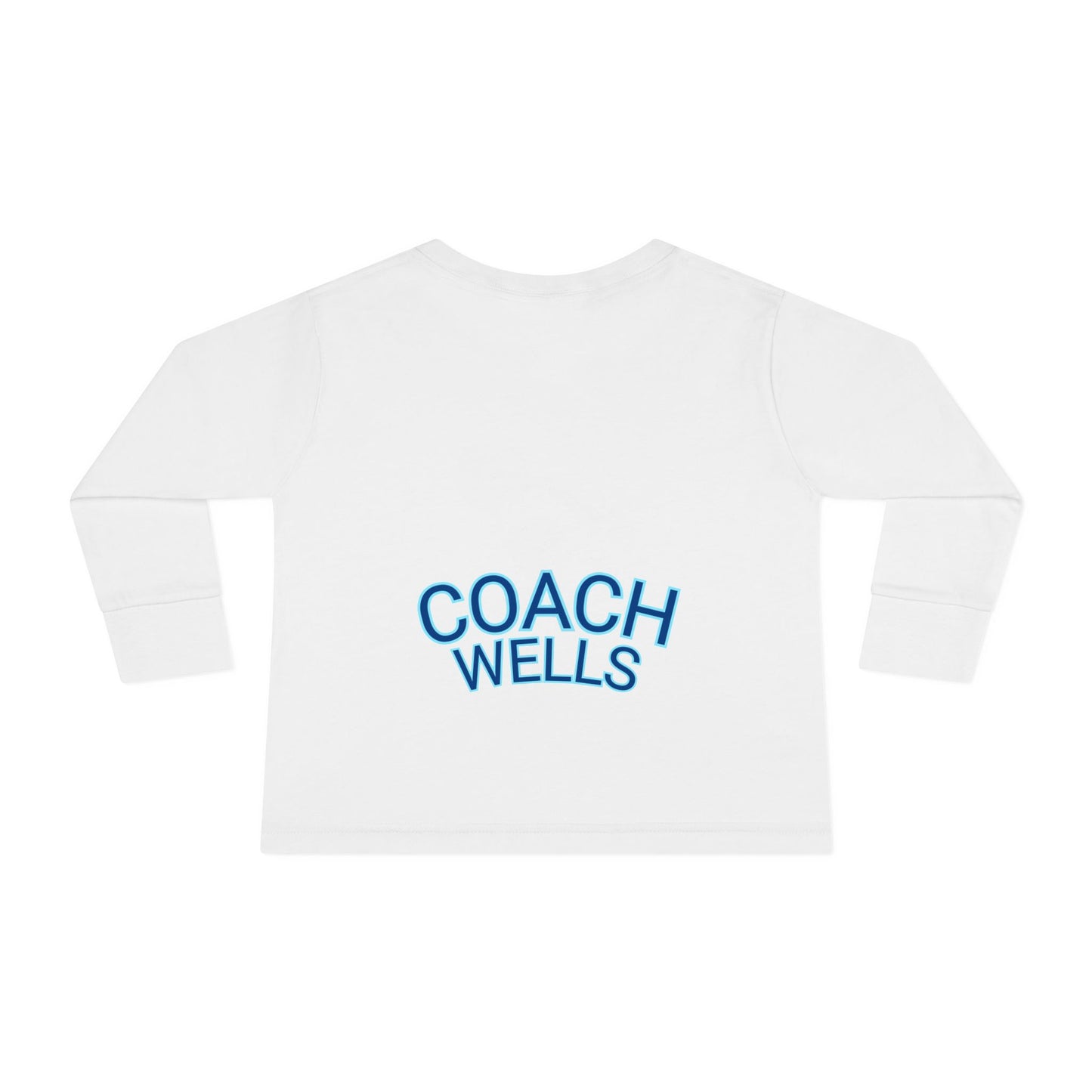 Toddler Long Sleeve Tee — "Blessed" Family & Basketball Photo Collage