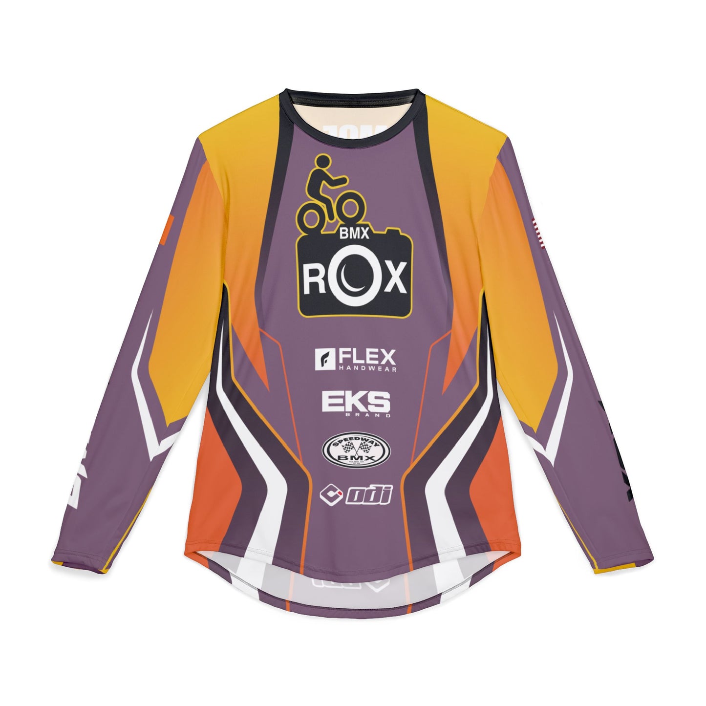 Copy of BMX Racing Long Sleeve Jersey — Rox Team Graphic UV Protection Shirt