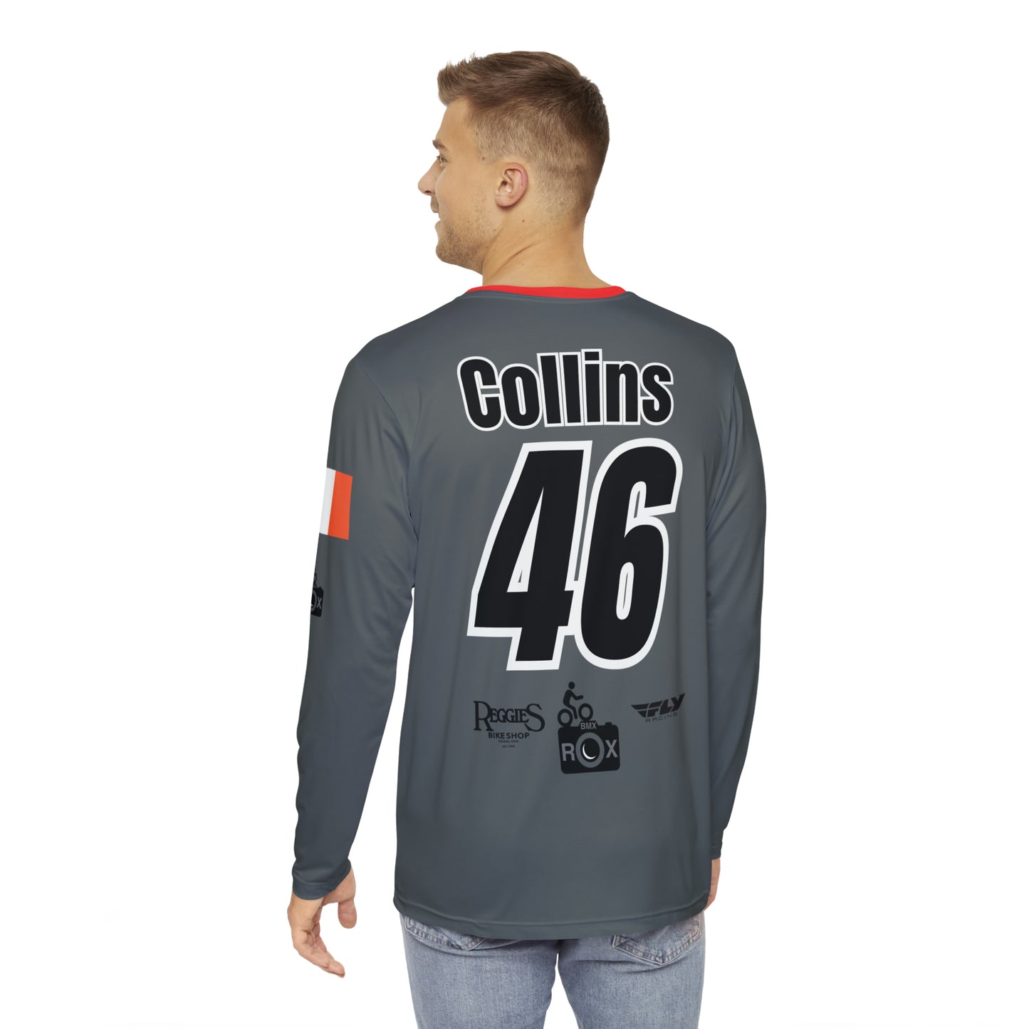 Moe’s Men's Long Sleeve Shirtv (AOP)