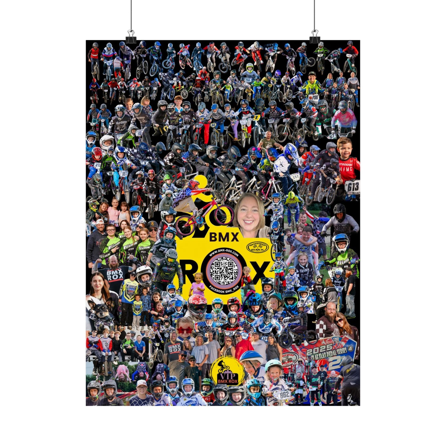 Vertical Posters - TOLEDO Speedway BMX 2025 Collage