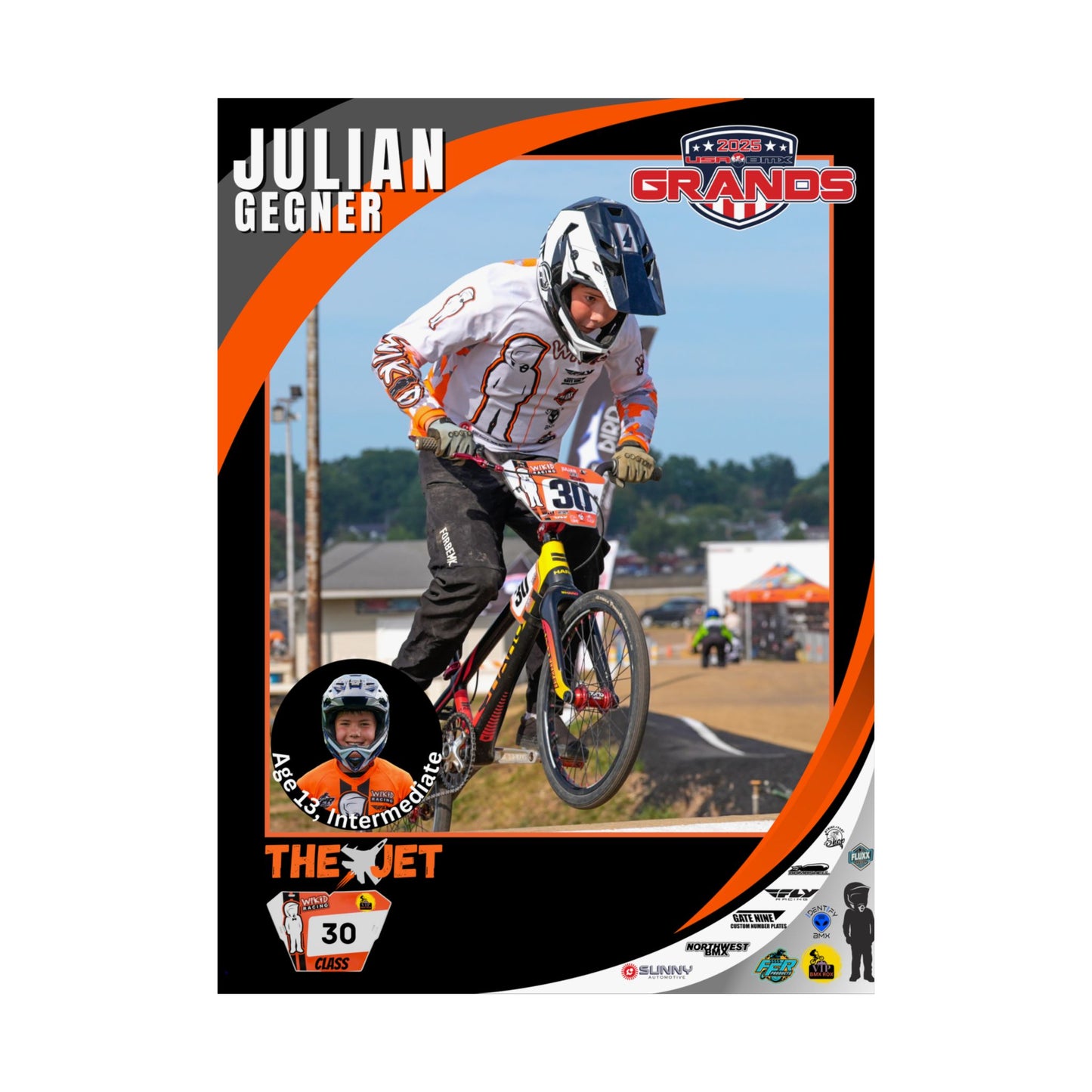 Wikid BMX Poster - JULIAN