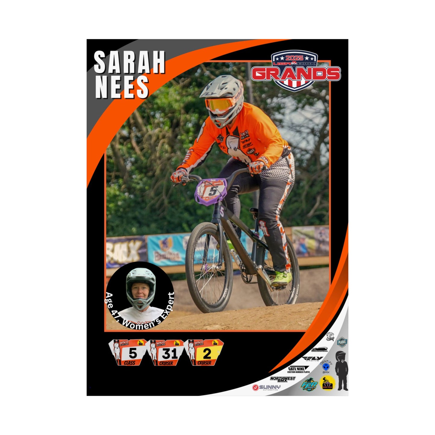 Wikid BMX Poster - SARAH