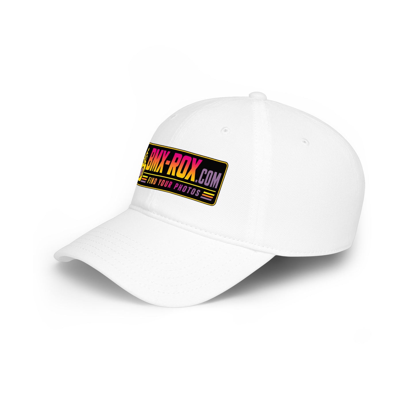 Copy of BMX-ROX Low Profile Baseball Cap — "Find Your Photos" Patch Hat