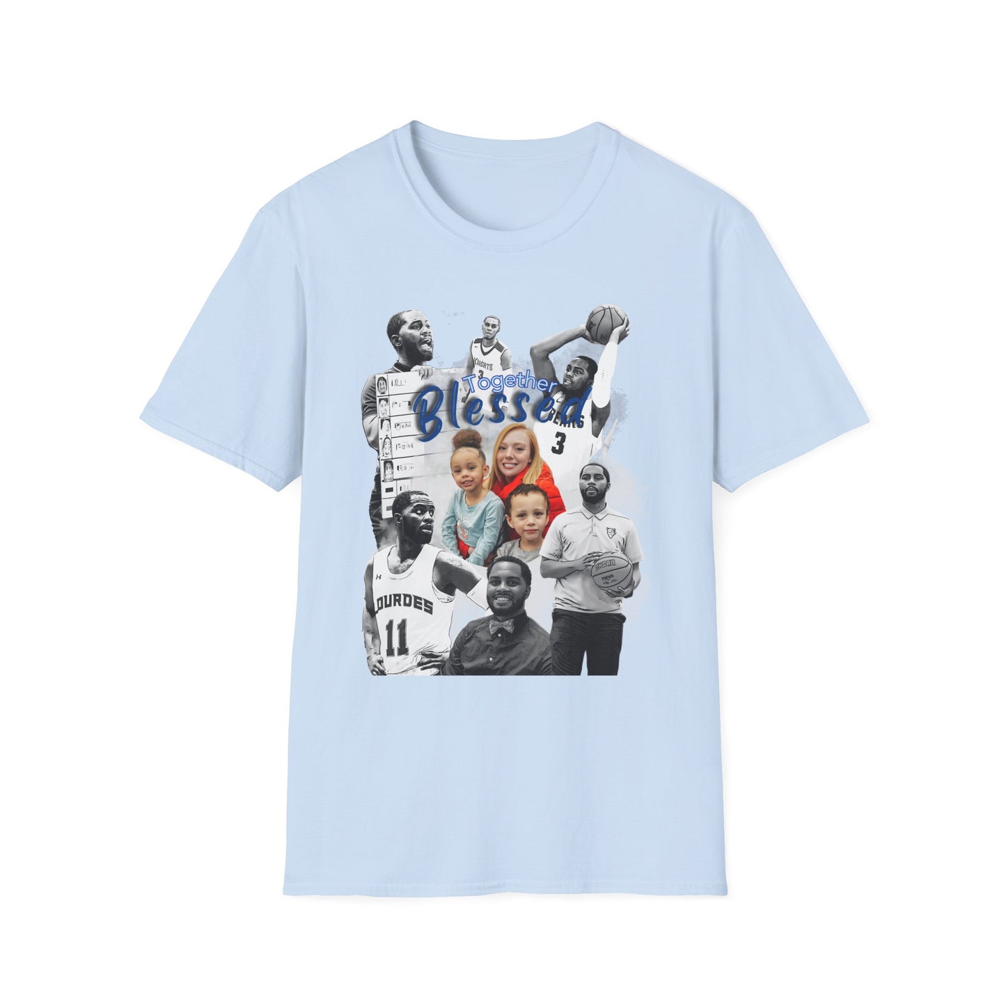 Copy of Coach Wells Basketball Collage T-Shirt