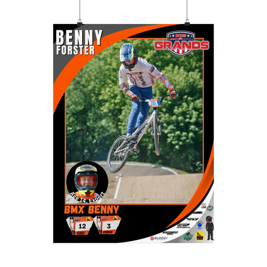 Wikid BMX Poster - BENNY
