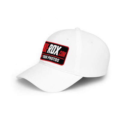 BMX-ROX Low Profile Baseball Cap — "Find Your Photos" Patch Hat