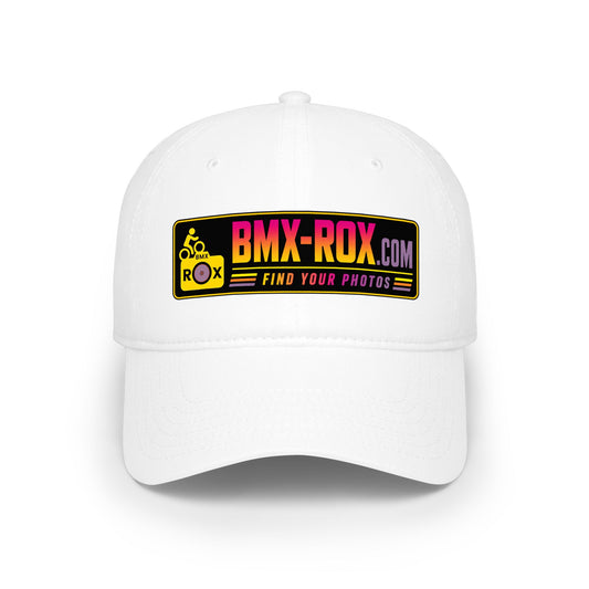 Copy of BMX-ROX Low Profile Baseball Cap — "Find Your Photos" Patch Hat