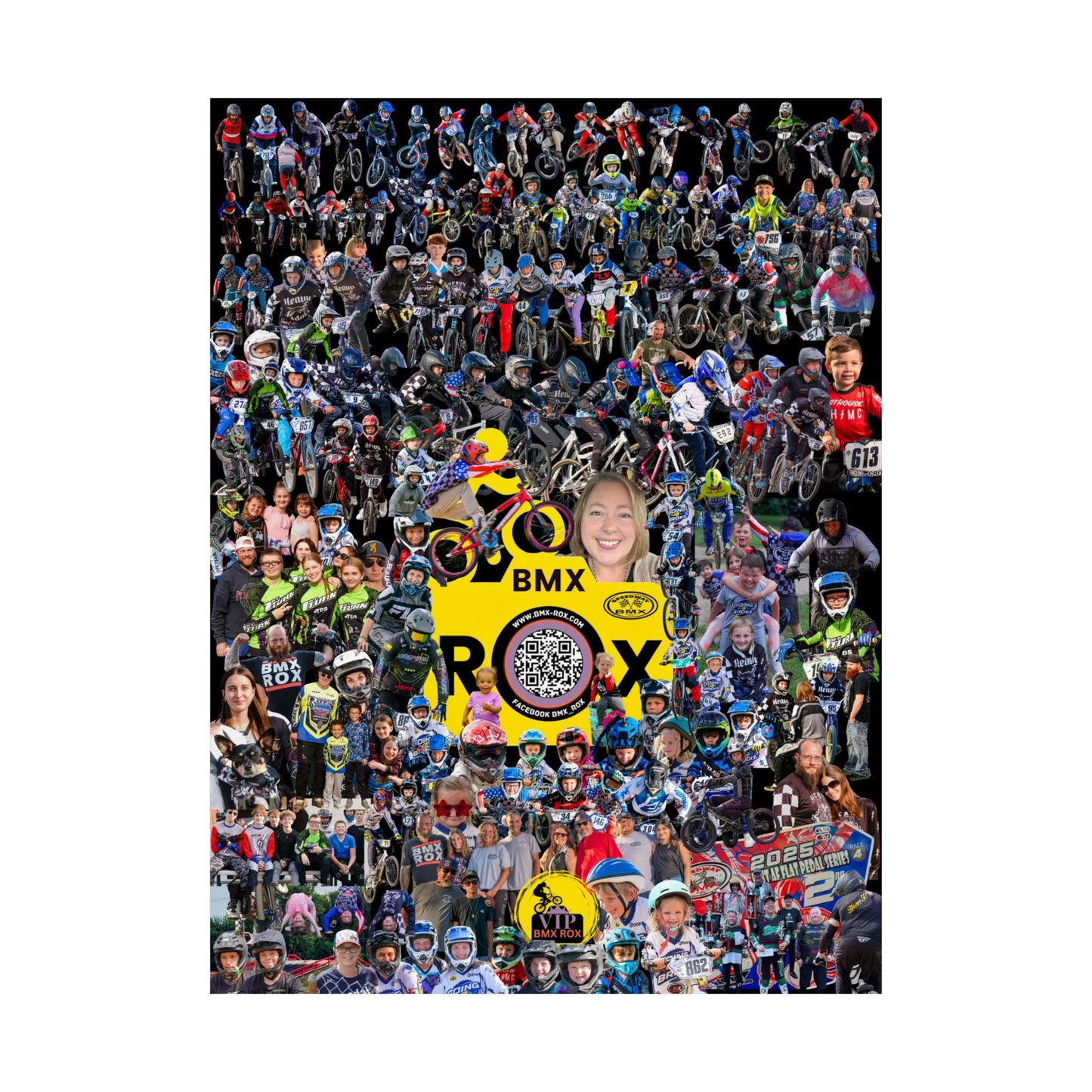 Vertical Posters - TOLEDO Speedway BMX 2025 Collage