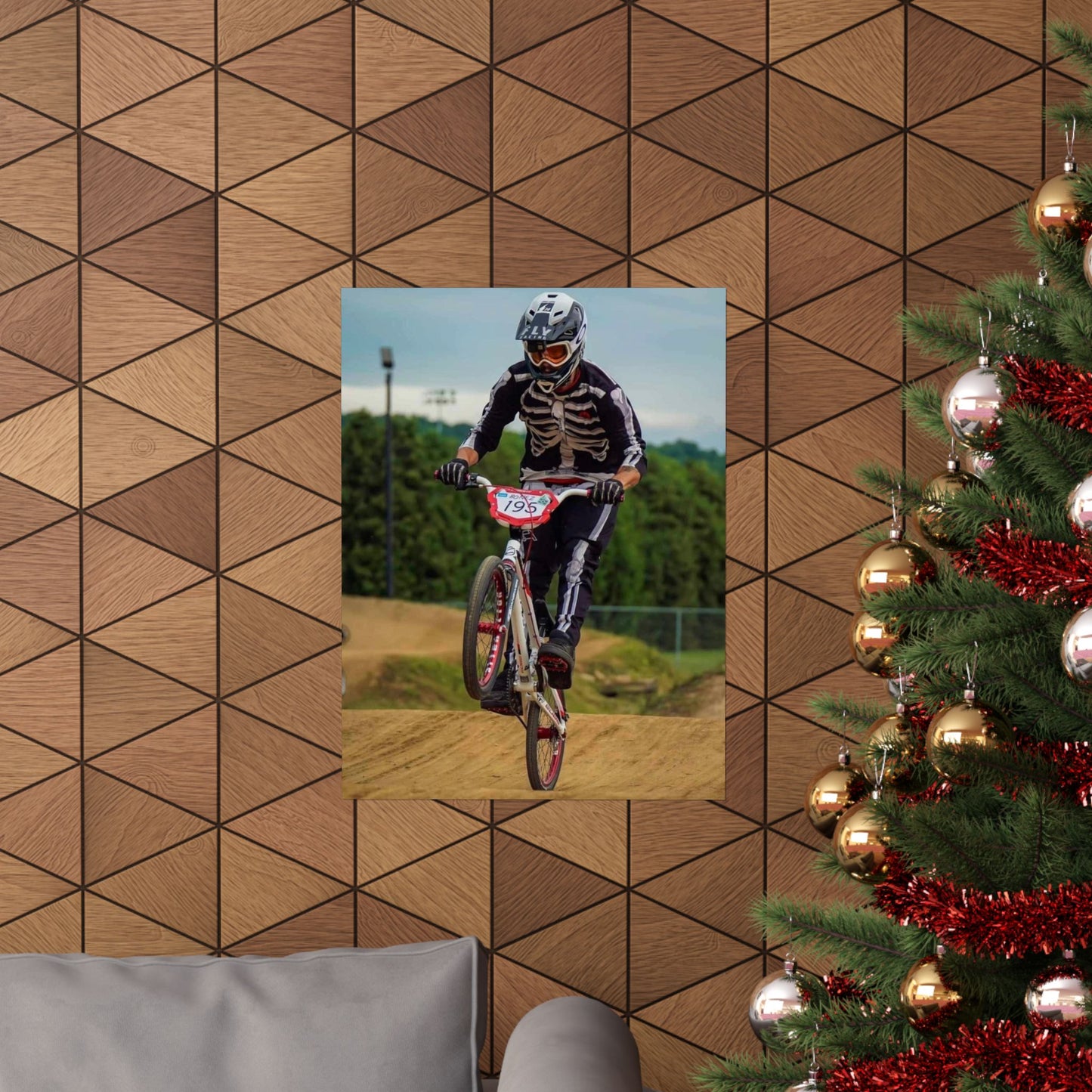 Copy of Copy of Copy of BMX Racer Matte Vertical Poster - Nate
