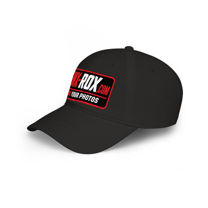 BMX-ROX Low Profile Baseball Cap — "Find Your Photos" Patch Hat